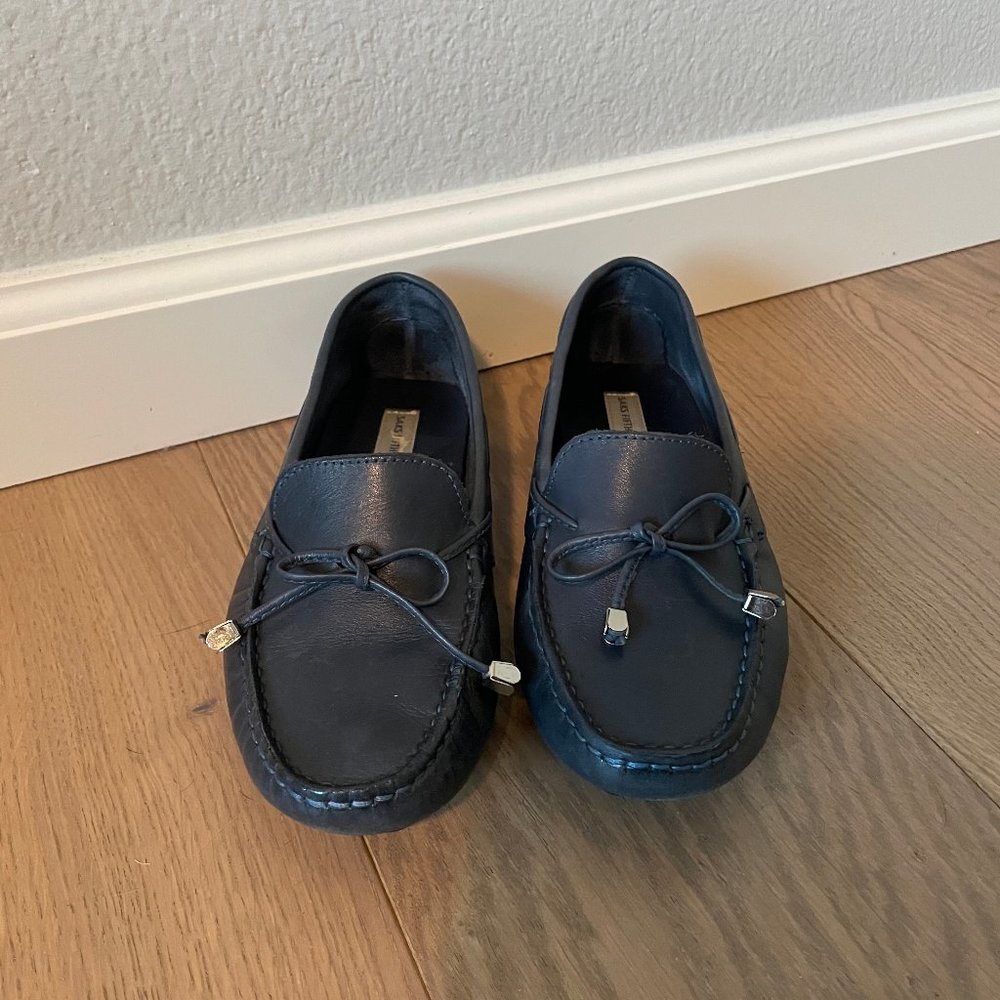 Saks Fifth Avenue Navy Loafer